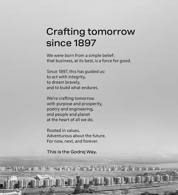 Godrej Consumer Products about us banner