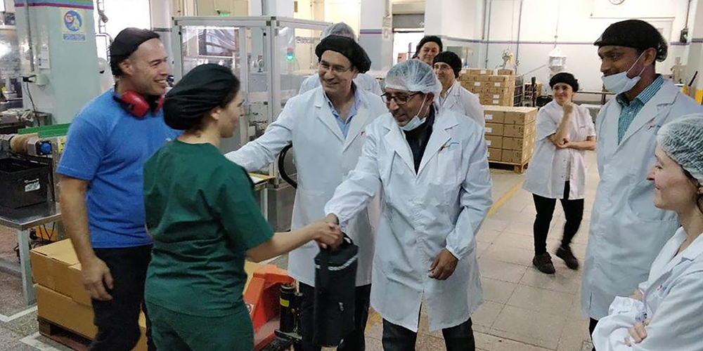 Shopfloor engagement activities at our Godrej Latin America factories