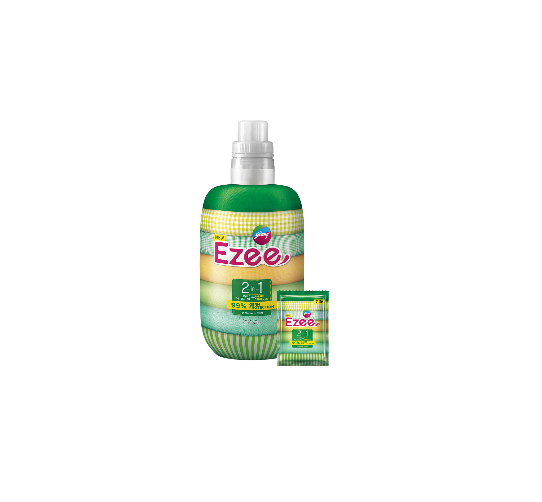 Ezee 2-in-1 Liquid Detergent and Fabric Sanitiser