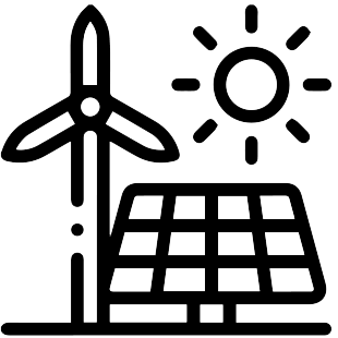 Increasing use of renewable energy