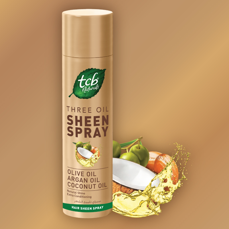 TCB Naturals Three Oil Sheen Spray